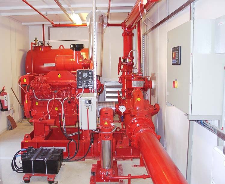 Обслуживание систем внутреннего противопожарного водоснабжения (ВПВ)